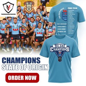 New South Wales Blues The Star Champions Signature Hawaiian Shirt