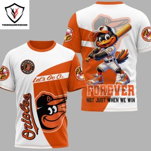 Baltimore Orioles – What Time Is It – It  Orioles Time 3D T-Shirt