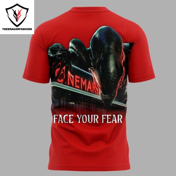 2024 Alien Romulus  – Face Your Fear 3D T-Shirt