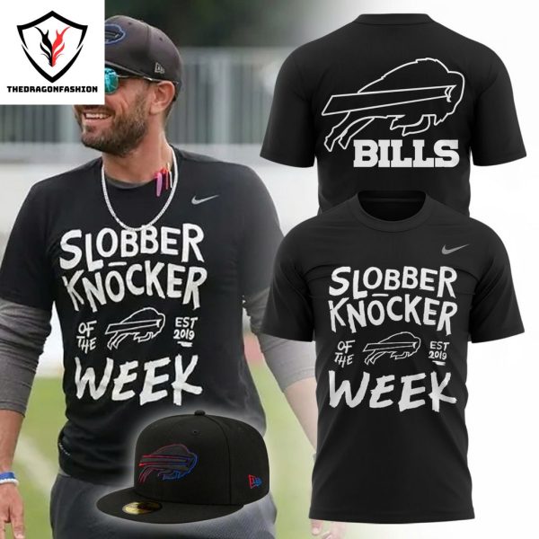 2024 Buffalo Bills Slobber Knocker Of The Week Design 3D T-Shirt