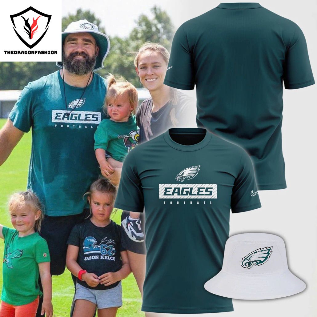 2024 Jason Kelce Philadelphia Eagles Training Camp 3D T-Shirt