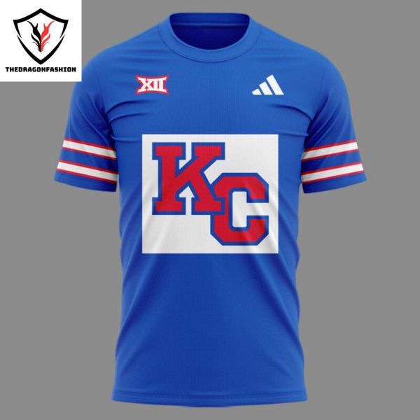 2024 Kansas Jayhawks Football Design 3D T-Shirt