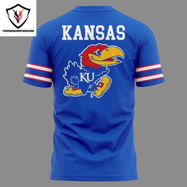 2024 Kansas Jayhawks Football Design 3D T-Shirt