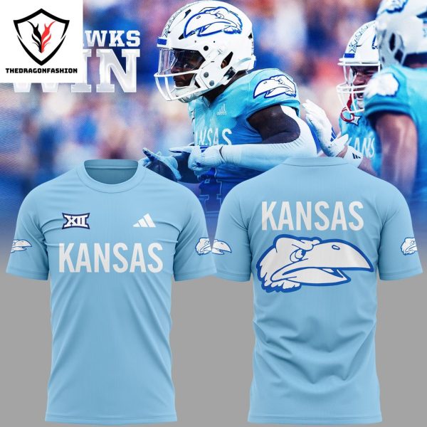 2024 Kansas Jayhawks Win Design 3D T-Shirt