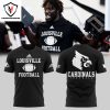 2024 Louisville Cardinals Football 3D T-Shirt – Grey