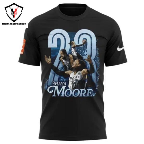 2024 Maya Moore Minnesota Lynx 3D T-Shirt