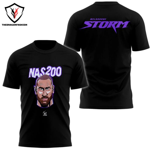 2024 Melbourne Storm NASty Design 3D T-Shirt