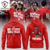 2024 NC State Wolfpack Football Design Black Hoodie