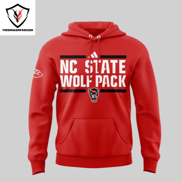 2024 NC State Wolfpack Football Design Red Hoodie