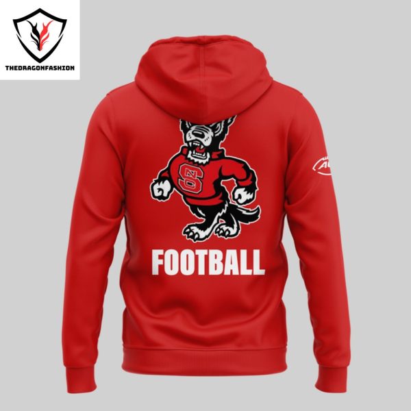 2024 NC State Wolfpack Football Design Red Hoodie