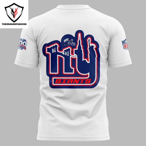 2024 New York Giants Design 3D T-Shirt