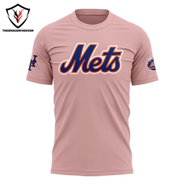 2024 New York Mets Logo 3D T-Shirt