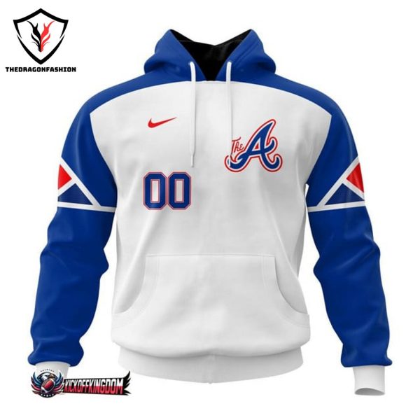 2024 Perosnalized Atlanta Braves Design Hoodie