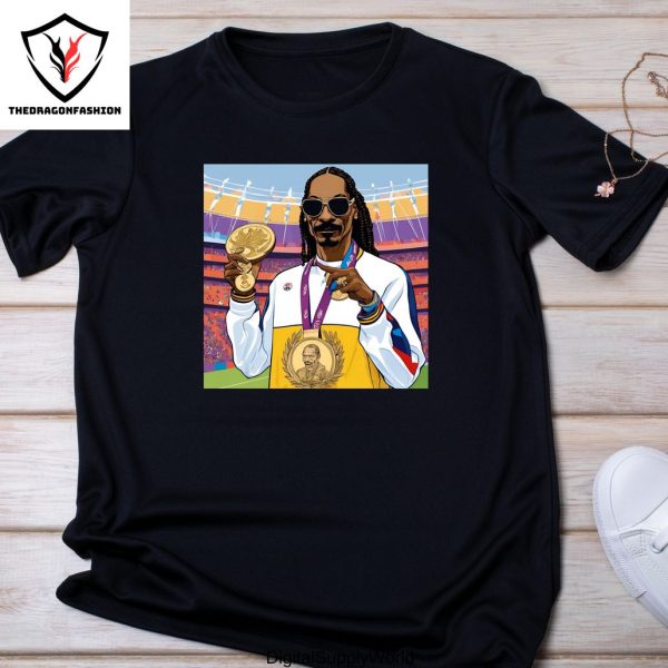 2024 Snoop Dog Olympic Games JPG-PNG-SVG-Olympic Games Design, Olympic Games Paris-Snoop Dog T-shirt