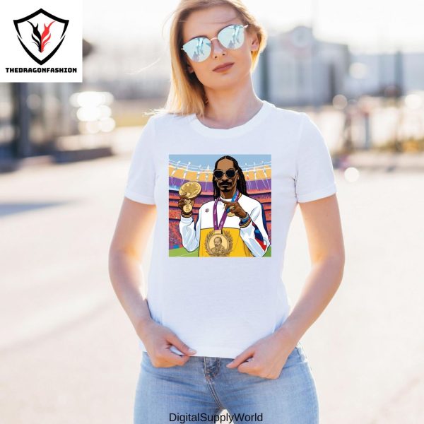 2024 Snoop Dog Olympic Games JPG-PNG-SVG-Olympic Games Design, Olympic Games Paris-Snoop Dog T-shirt