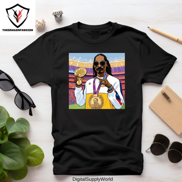 2024 Snoop Dog Olympic Games JPG-PNG-SVG-Olympic Games Design, Olympic Games Paris-Snoop Dog T-shirt