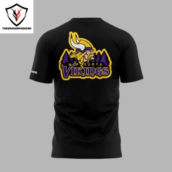 2024 Team Up To Give Back Minnesota Vikings 3D T-Shirt