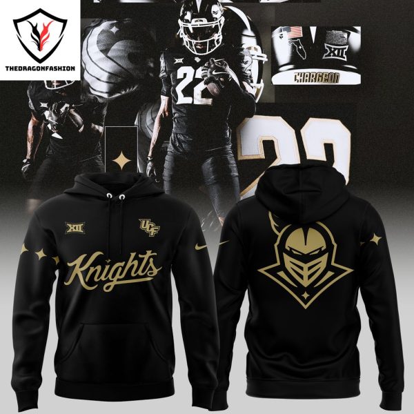 2024 UCF Knights Football Design Black Hoodie