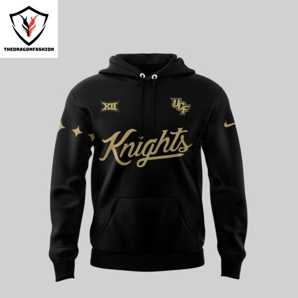 2024 UCF Knights Football Design Black Hoodie