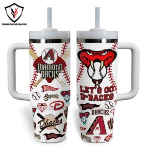 Arizona Diamondbacks Major League Baseball 2024 Tumbler With Handle And Straw