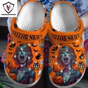 Taylor Swift Happy Halloween Crocs Shoes