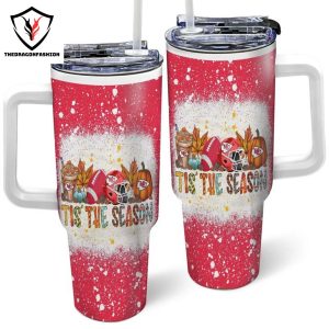 Kansas City Chiefs – Tis The Season Tumbler With Handle And Straw