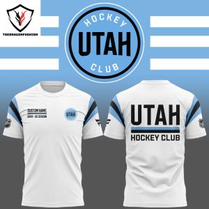 Personalized Utah Hockey Club 2024-25 Season Design 3D T-Shirt