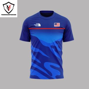 World Record Team USA 2024 Olympics Logo 3D T-Shirt