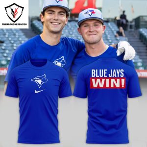 Toronto Blue Jays Wins Design 3D T-Shirt