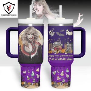 Taylor Swift Look What You Made Me Do Tumbler With Handle And Straw