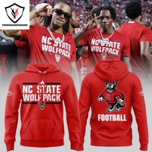 2024 NC State Wolfpack Football Design Red Hoodie