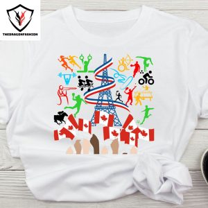 The Paris Olympics Canada Unisex T-shirt