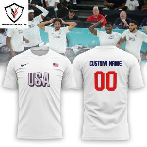 Usa Basketball Special Edition 2024 3D T-Shirt