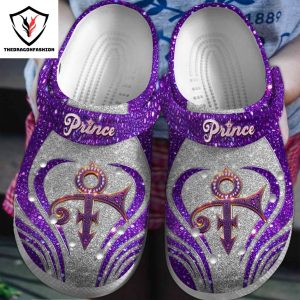 Prince Purple Crocs Shoes