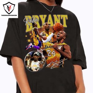 Kobe Bryant Los Angeles Lakers 24 3D T-Shirt