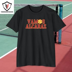 Carlos Alcaraz Rafael Nadal Team Spain Tennis T-Shirt