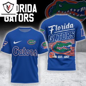 2024 Florida Gators Football Design 3D T-Shirt – Orange