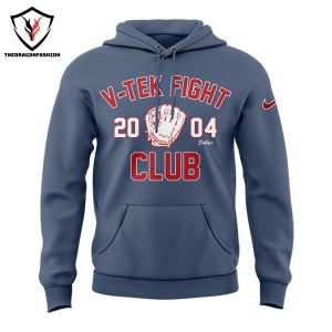 Personalized 2024 V-Teck Fight Club Boston Red Sox Design Hoodie