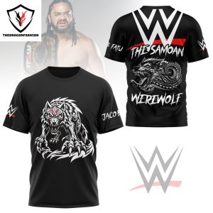 WWE Samoan Destroyer – Jacob Fatu 3D T-Shirt