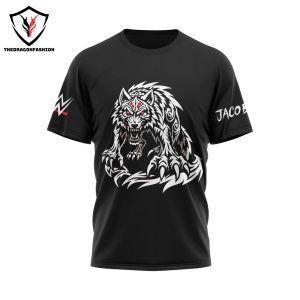 WWE Samoan Destroyer – Jacob Fatu 3D T-Shirt