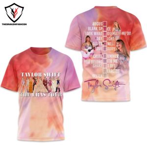 Taylor Swift The Eras Tour 2023-2024 Signature 3D T-Shirt