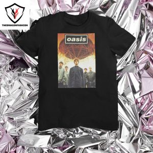 Oasis Shirt – Oasis Retro T Shirt – Unisex Oasis Gift – Oasis Logo T Shirt – Noel Liam Gallagher Shirt – Cool Rock T-Shirt