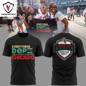 African Heritage Night Chicago White Sox 3D T-Shirt