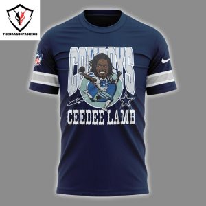 Dallas Cowboys Ceedee Lamb Signature 3D T-Shirt