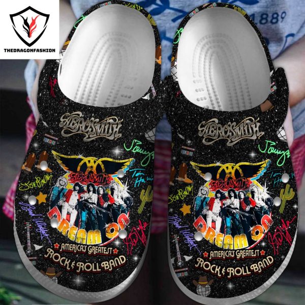 Aerosmith America Greatest Rock & Roll Band Crocs