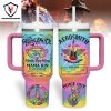 Aerosmith Rock & Roll 1970-2024 Signature Thank You For The Memories Tumbler With Handle And Straw