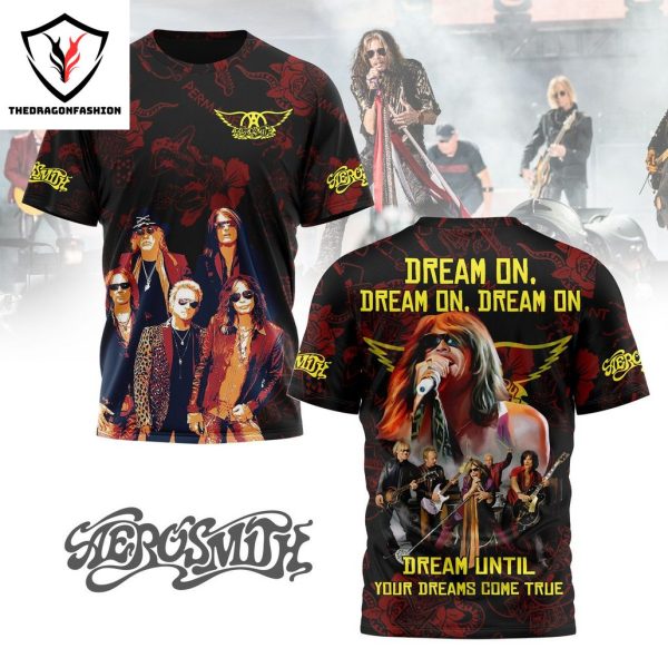 Aerosmith Dream On Design 3D T-Shirt