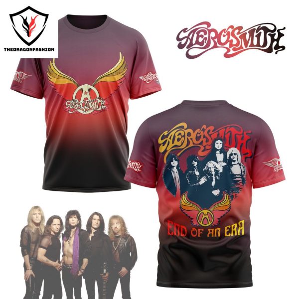 Aerosmith End Of An Era Design 3D T-Shirt