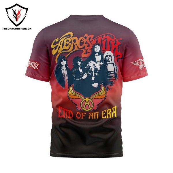 Aerosmith End Of An Era Design 3D T-Shirt