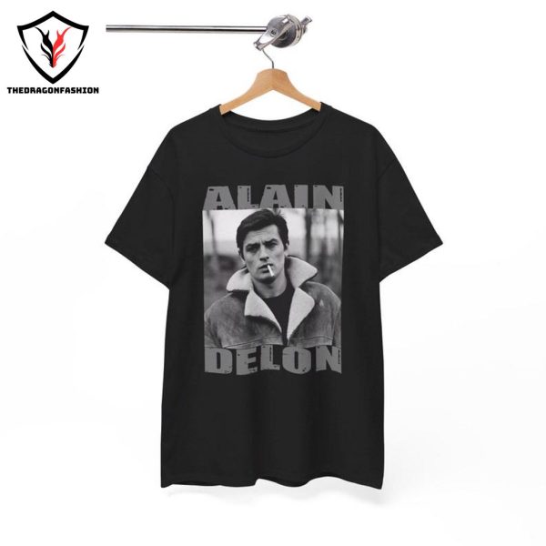 Alain Delon Shirt Tribute In Memory Of French Actor Rip T-sirt Dies At 88 Dead At Home Plein Soleil